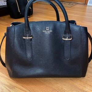 Kate Spade Black Leather Handbag